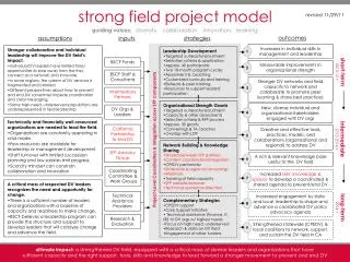 strong field project model