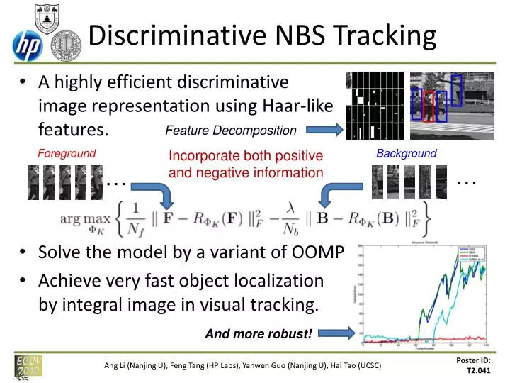 discriminative nbs tracking