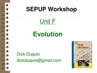 SEPUP Workshop