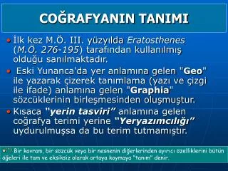 co rafyanin tanimi