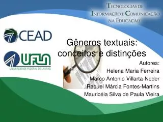 g neros textuais conceitos e distin es