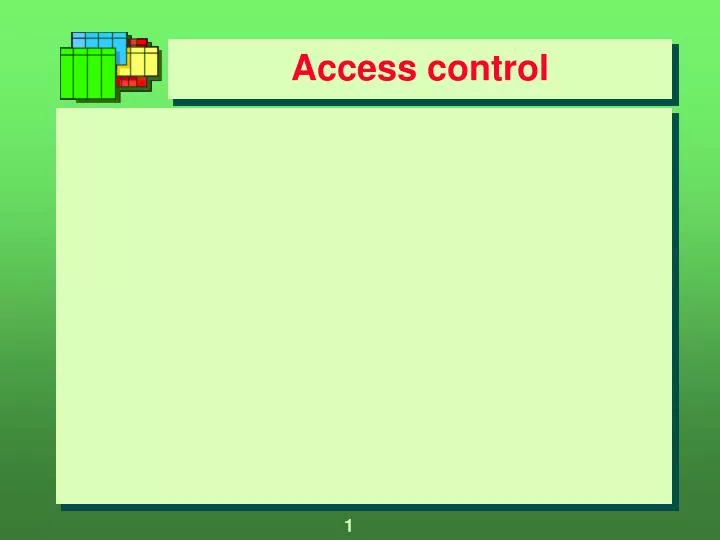 access control