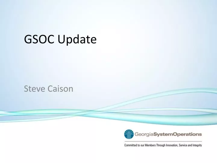 gsoc update