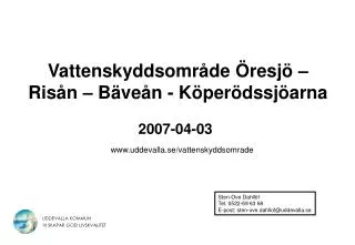 vattenskyddsomr de resj ris n b ve n k per dssj arna