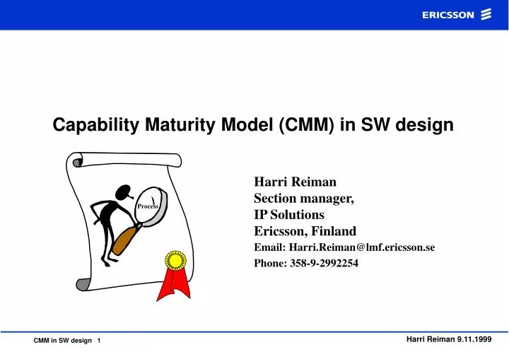 capability maturity model cmm in sw design