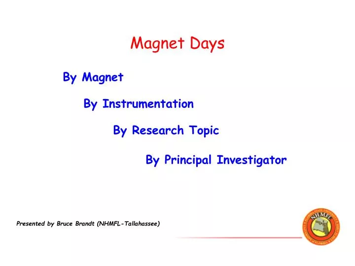 magnet days