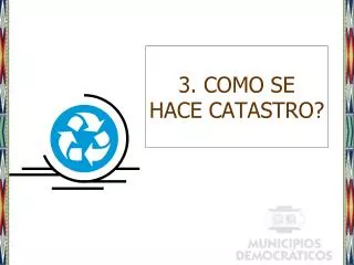 3 como se hace catastro