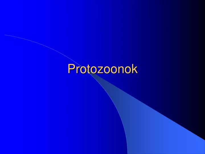 protozoonok