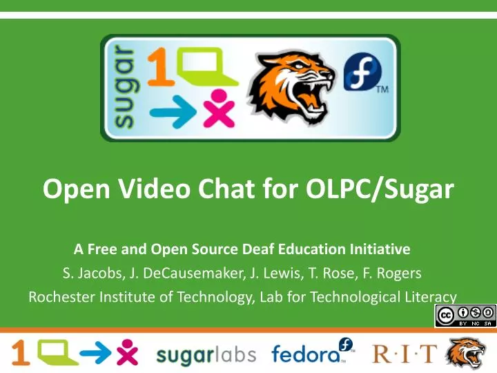 open video chat for olpc sugar