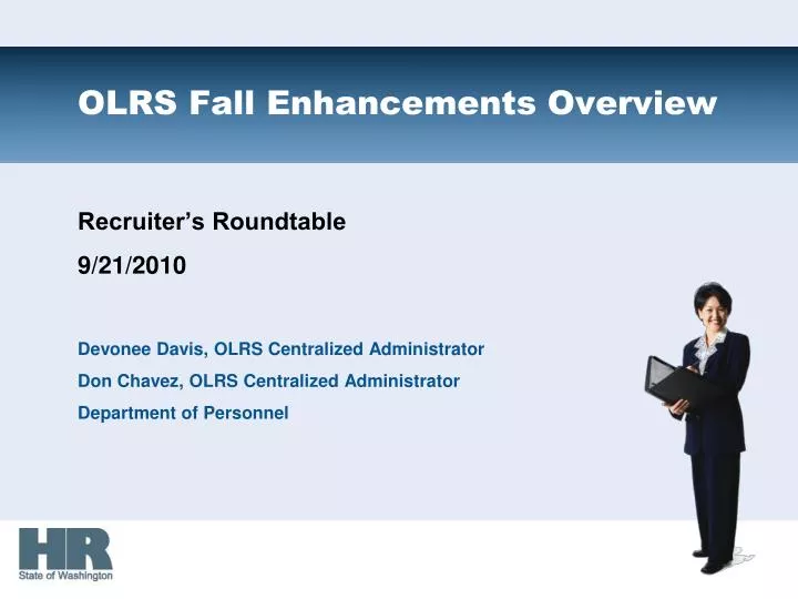 olrs fall enhancements overview