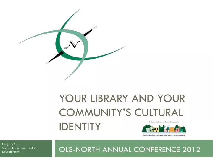 your library and your community s cultural identity