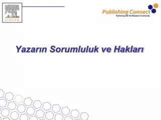 yazar n sorumluluk ve haklar