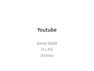 youtube
