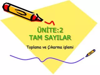 PPT - TAM SAYILAR PowerPoint Presentation, Free Download - ID:6278295