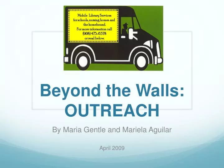 beyond the walls outreach