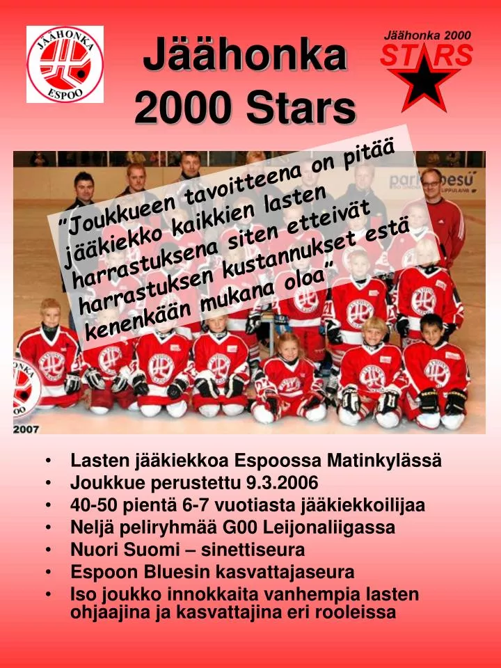 j honka 2000 stars