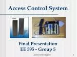 Access Control System - slide 1