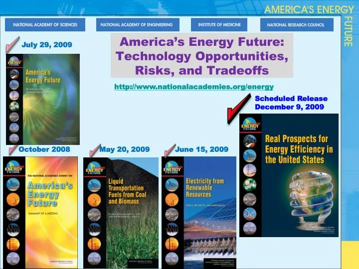 america s energy future technology opportunities risks and tradeoffs