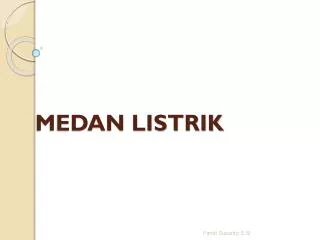 medan listrik