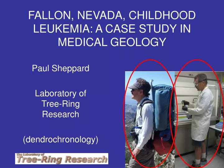 fallon nevada childhood leukemia a case study in medical geology