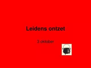 leidens ontzet