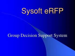 sysoft erfp