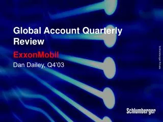 Global Account Quarterly Review