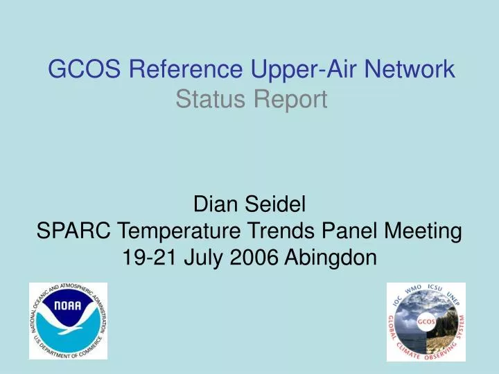 gcos reference upper air network status report
