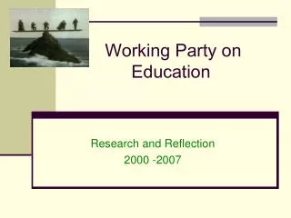 Working Party on Education