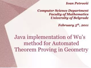 Java implementation of Wu's method for Automated Theorem Proving in Geometry