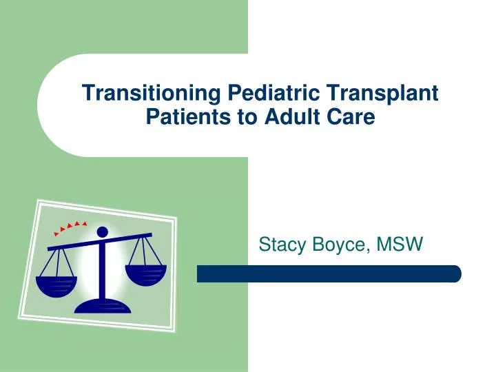 transitioning pediatric transplant patients to adult care