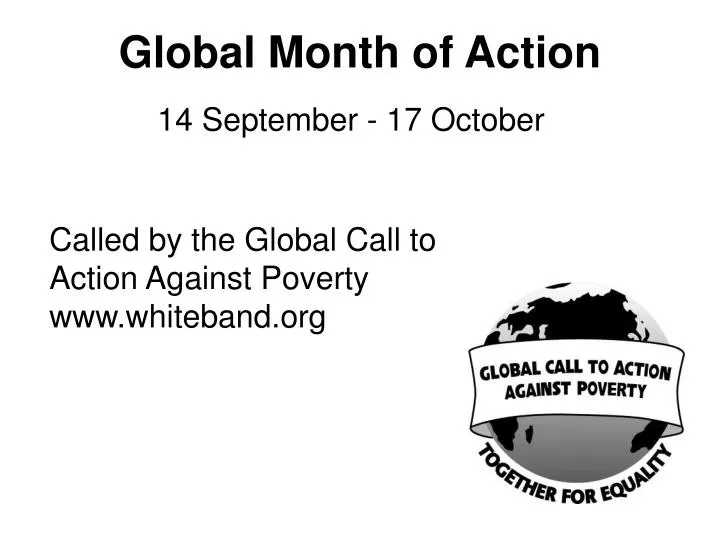 global month of action