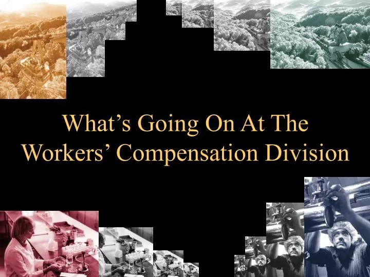 what s going on at the workers compensation division
