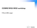 Joint WG3-WG5 Workshop Agenda - Verification and Validation of Atmospheric Models - slide 1