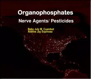 Organophosphates