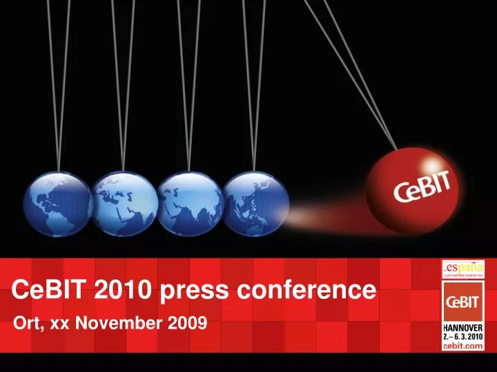 cebit 2010 press conference