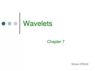 Wavelets