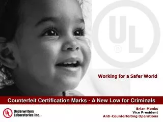 Counterfeit Certification Marks - A New Low for Criminals