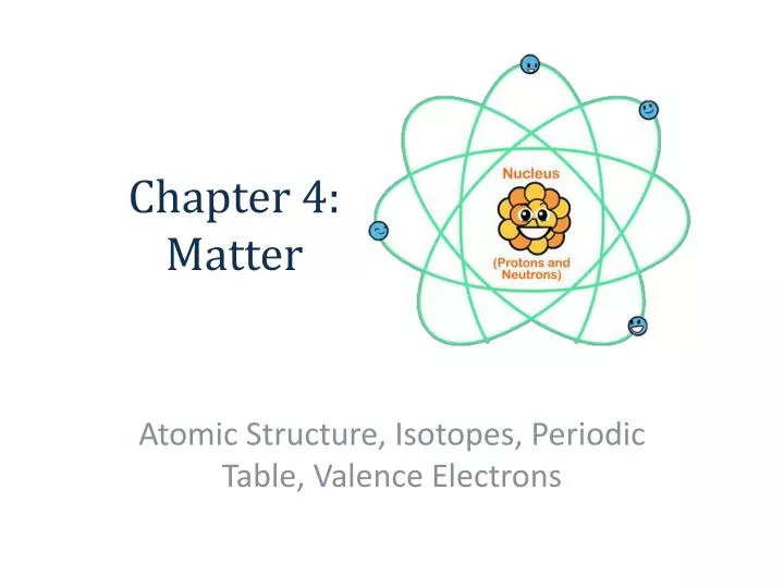 chapter 4 matter