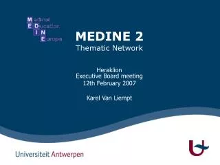 MEDINE 2 Thematic Network