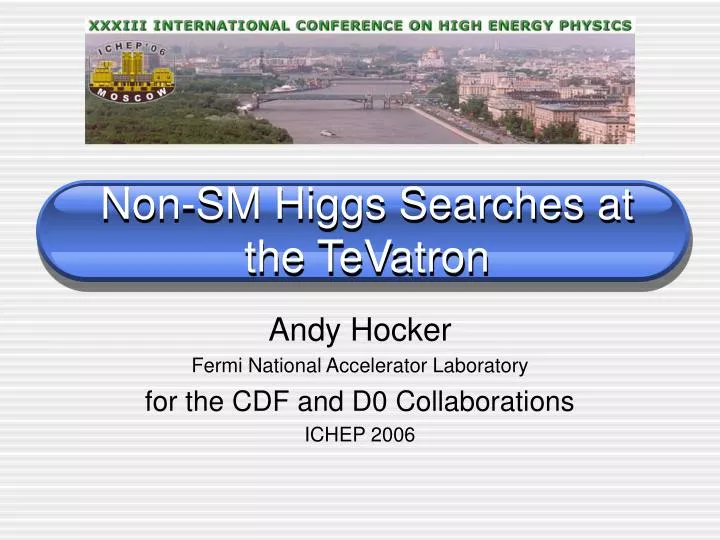 non sm higgs searches at the tevatron