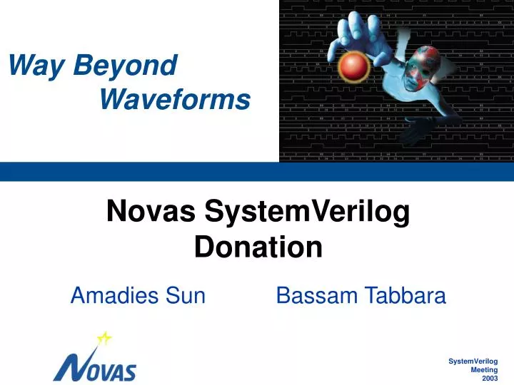 novas systemverilog donation