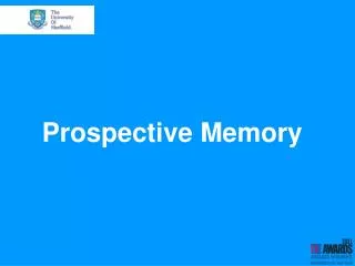 Prospective Memory