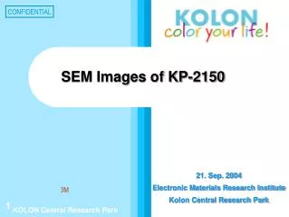 SEM Images of KP-2150