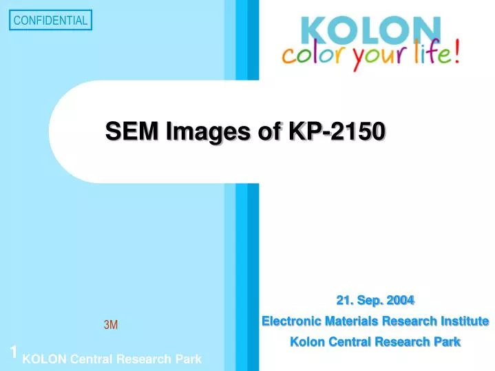 sem images of kp 2150