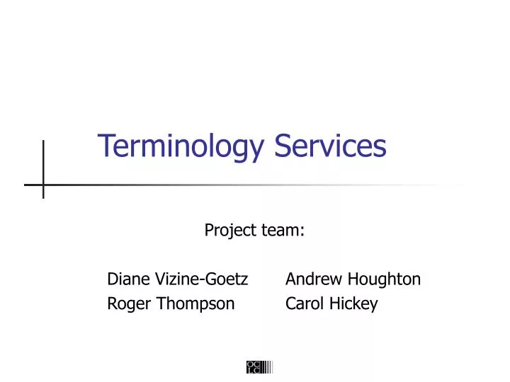 terminology services