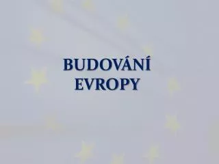budov n evropy