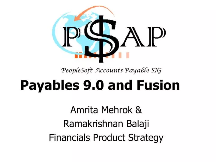 payables 9 0 and fusion