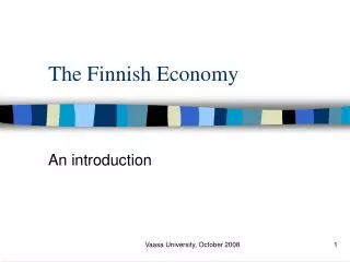 The Finnish Economy