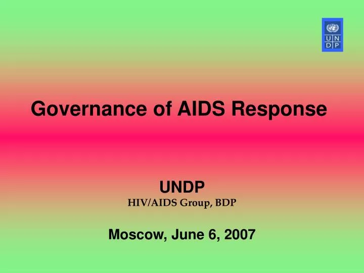 governance of aids response